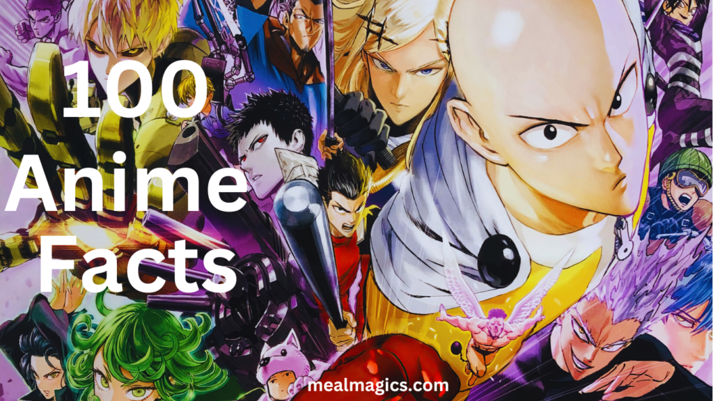 100 Anime Facts, Anime Facts